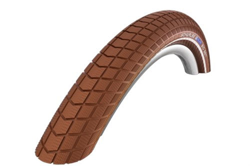 Cargue la imagen en el visor de la galería, Buitenband: Schwalbe Big Ben (K-guard) Kleur: Bruin met reflectie Maat: 28x2.00 ETRTO 50-622
