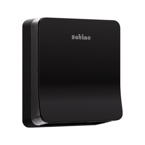 Satino handdoek dispenser interfold s zwart (1 stuk)