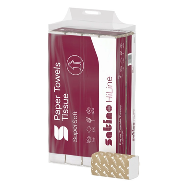 Satino hiline interfolded handdoekje 2 laags 20.6x32 cm (3000 stuks)