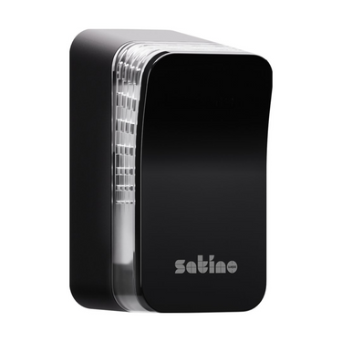 Satino luchtverfrisser dispenser eco zwart (1 stuk)