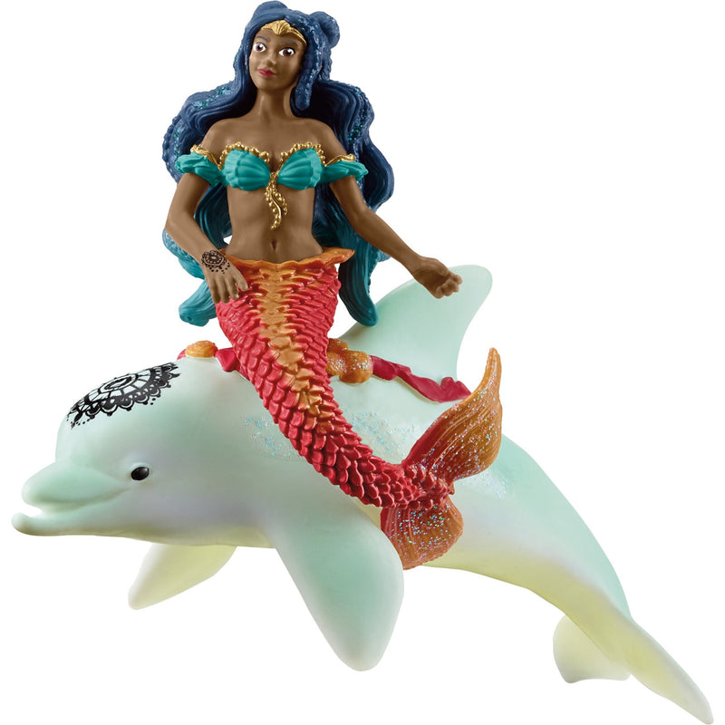 Load image into Gallery viewer, Schleich Bayala Isabelle op dolfijn
