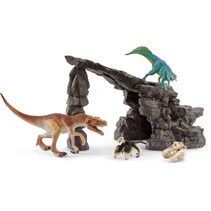 Load image into Gallery viewer, Schleich DINOSAURS Set met Grot 41461
