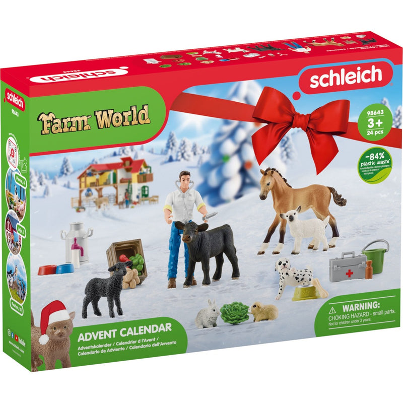 Load image into Gallery viewer, Schleich FARM WORLD Adventskalender 2022 98643
