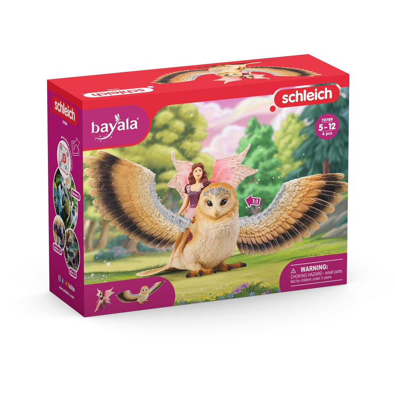 Load image into Gallery viewer, Schleich Bayala Elf op Glitteruil V2
