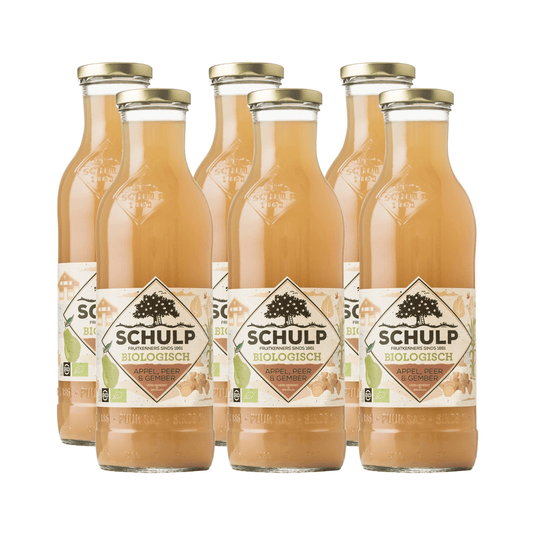 Schulp appel peer gember (6x 0,75 liter)