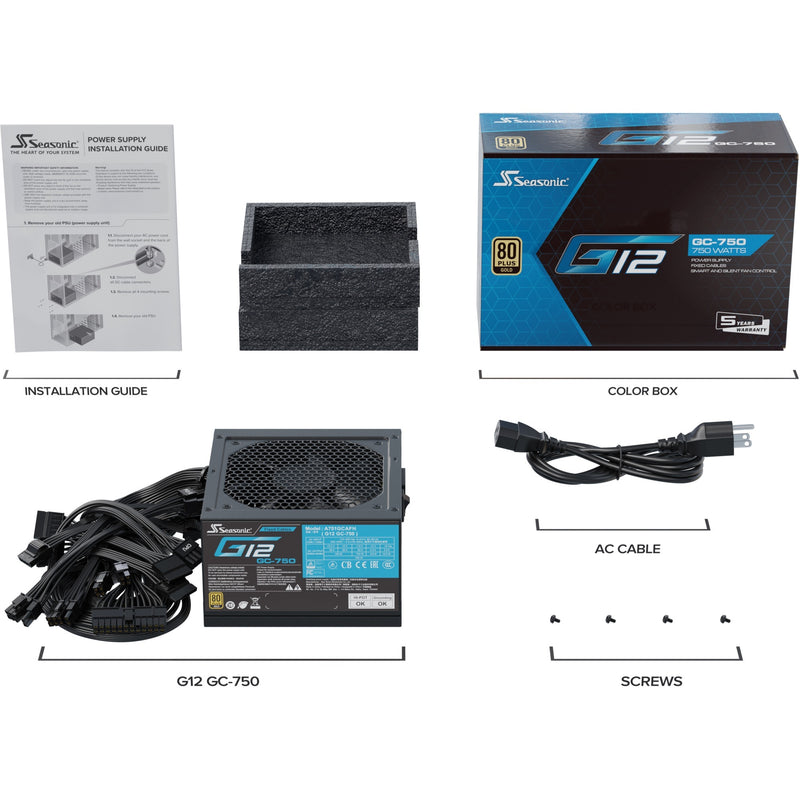Load image into Gallery viewer, Seasonic g12 gc-750 (2024)
