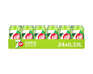 Seven up free blik (24x 33cl)