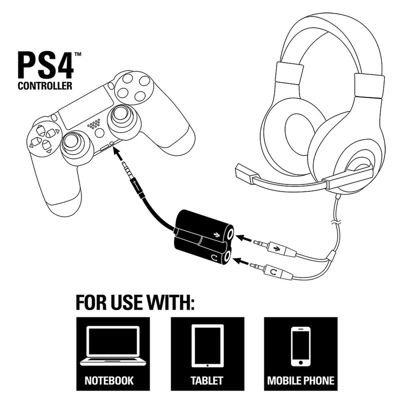 Load image into Gallery viewer, Sharkoon PMP 35, Headset-Adapter
