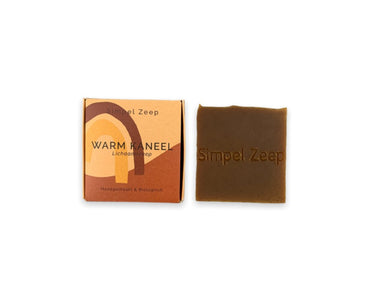 Simpel zeep lichaamszeep - warm kaneel - 110 gram