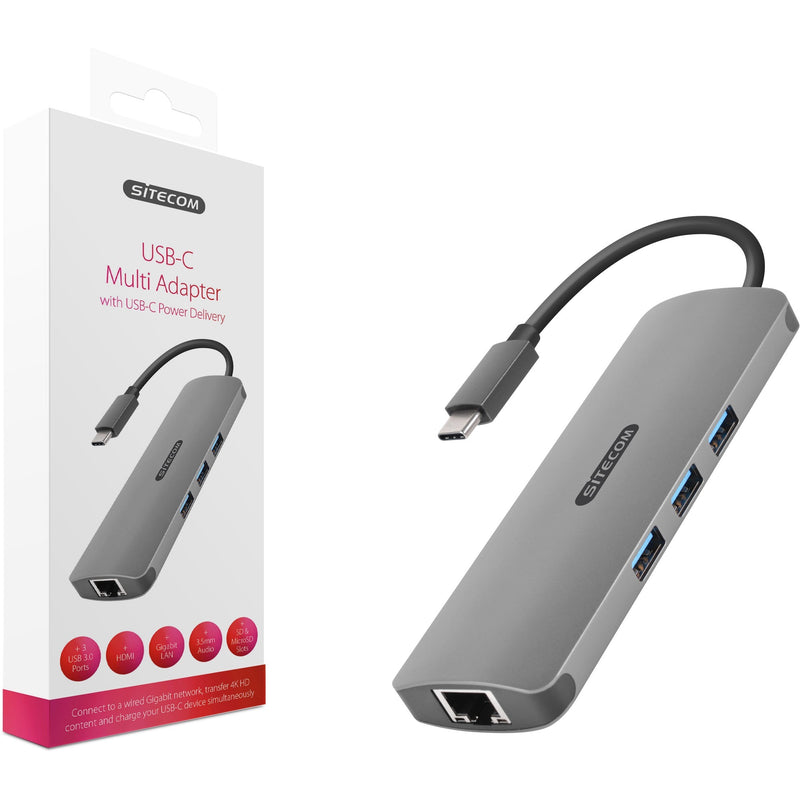 Load image into Gallery viewer, Sitecom USB-C Multi
