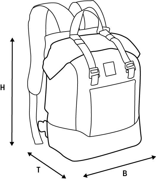Load image into Gallery viewer, Oxford aqua b 25 rugzak backpack aqua b25 yellow black 25l
