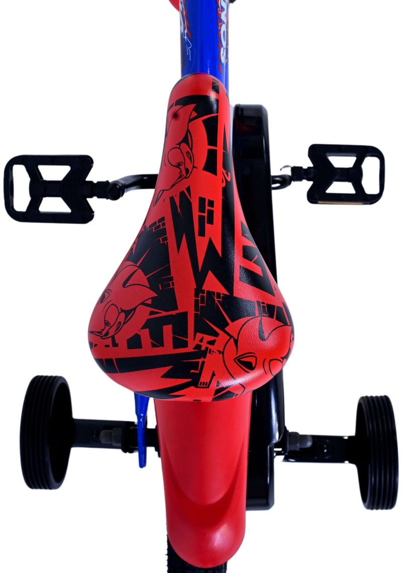 Load image into Gallery viewer, Sonic prime kinderfiets - jongens - 14 inch - blauw rood
