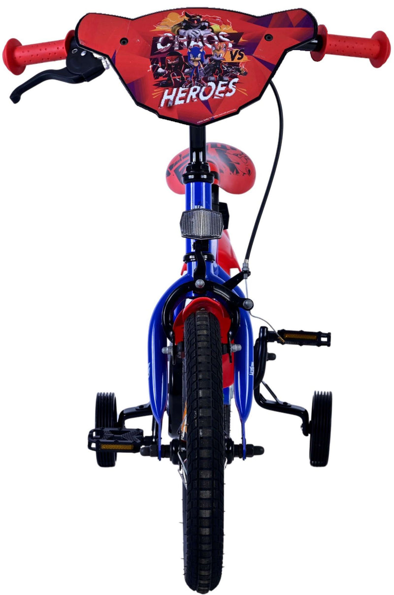 Load image into Gallery viewer, Sonic prime kinderfiets - jongens - 14 inch - blauw rood
