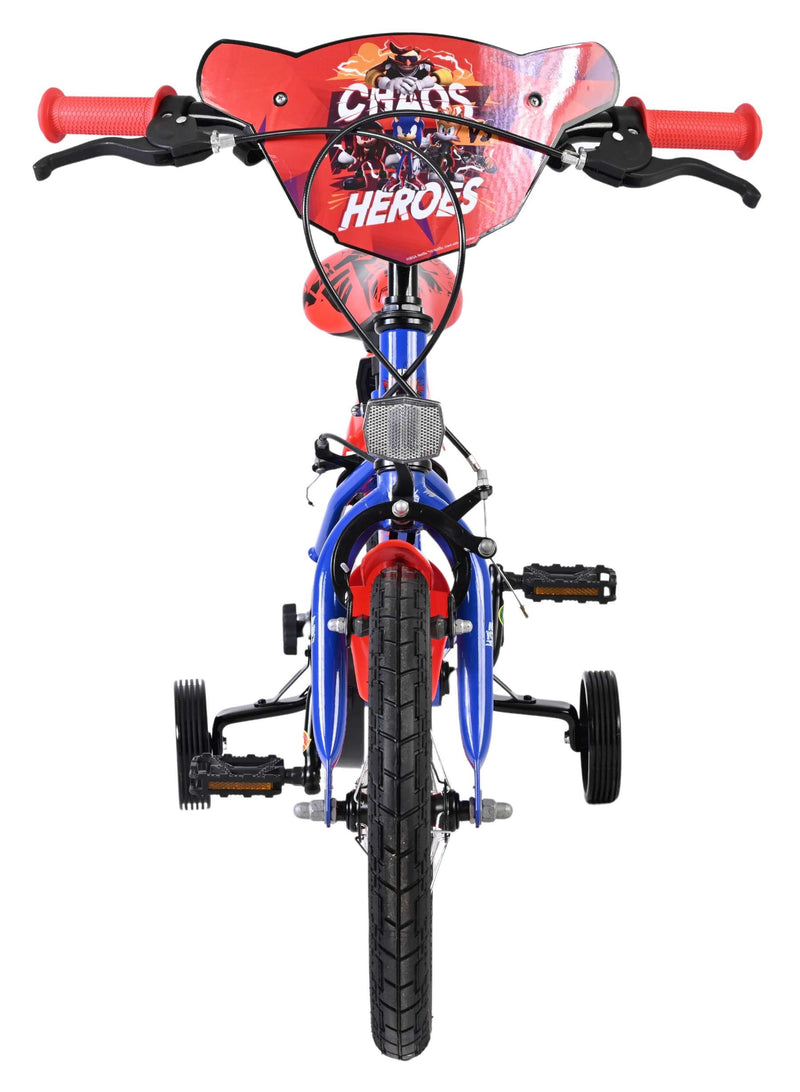 Load image into Gallery viewer, Schall sonic prime kinderfiets - jongens - 14 inch - blauw rood - twee handremmen
