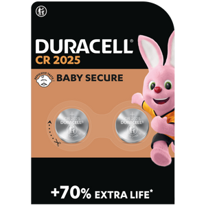 Battery sales europe b.v. duracell batterij cr2025 3v lithium (2st)