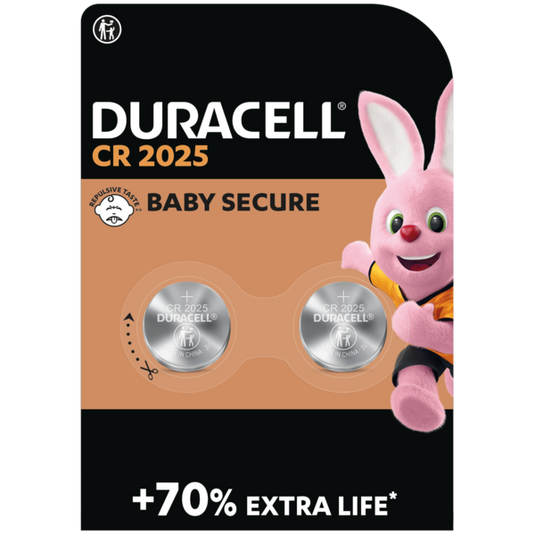 Barbieri duracell batteries cr2025 - 2pieces.