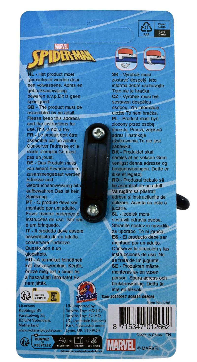 Load image into Gallery viewer, Spiderman spider-man fietsbel - jongens - rood
