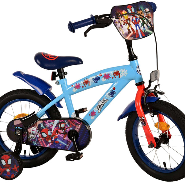 Spidey Kinderfiets - Jongens - 14 inch - Blauw