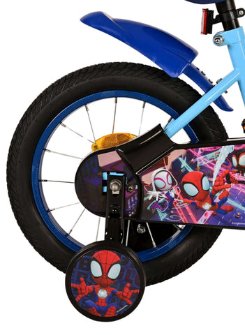 Spidey Kinderfiets - Jongens - 14 inch - Blauw