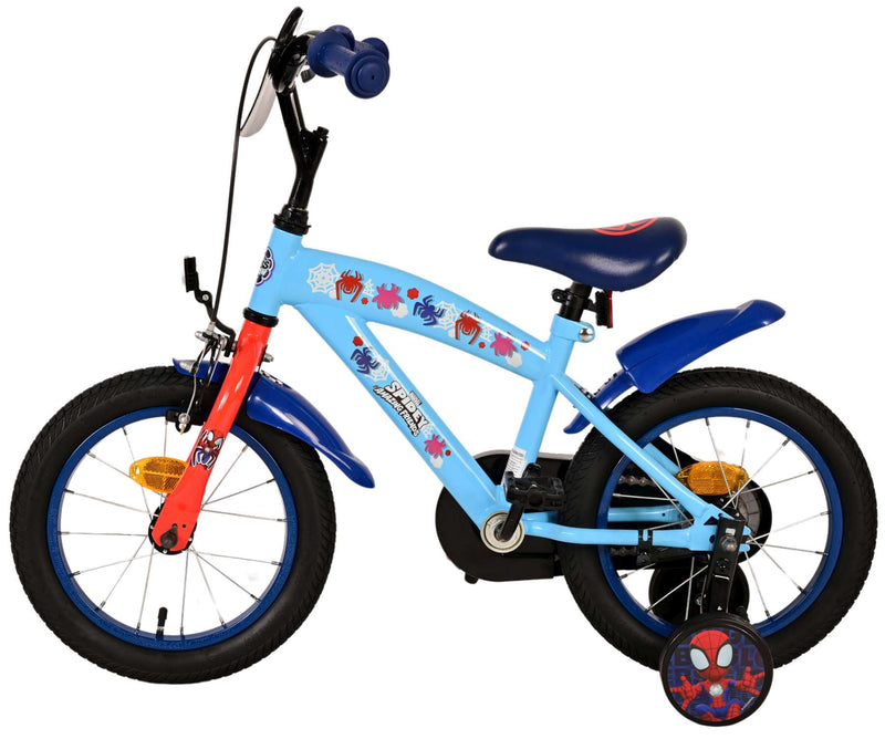 Load image into Gallery viewer, Spidey Kinderfiets - Jongens - 14 inch - Blauw
