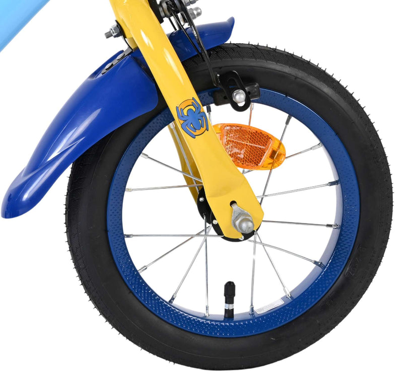 Load image into Gallery viewer, Spidey und seine tollen freunde spidey kinderfiets - jongens - 12 inch - blauw - twee handremmen
