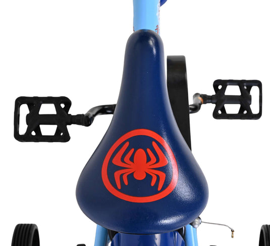 Spidey und seine tollen freunde spidey kinderfiets - jongens - 12 inch - blauw - twee handremmen
