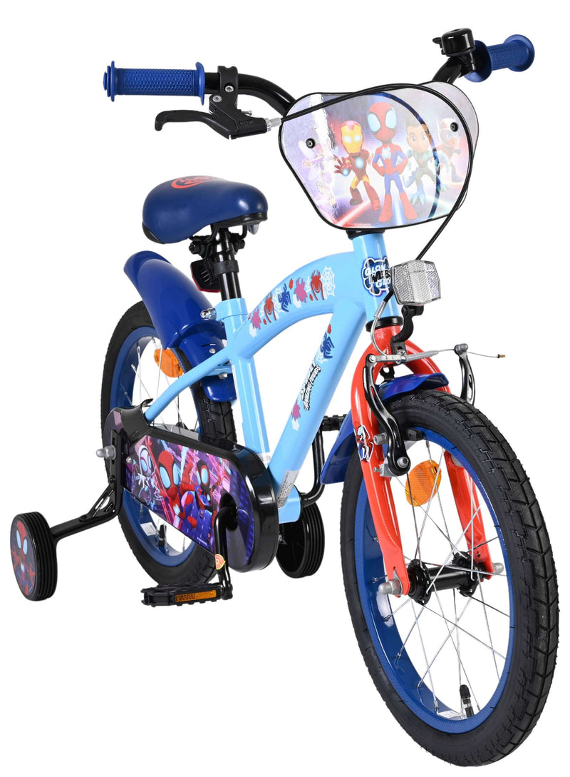 Load image into Gallery viewer, Spidey und seine tollen freunde spidey kinderfiets - jongens - 16 inch - blauw
