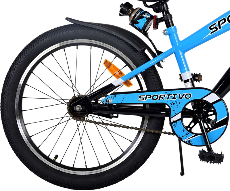 Load image into Gallery viewer, Volare Sportivo Kinderfiets - Jongens - 20 inch - Blauw
