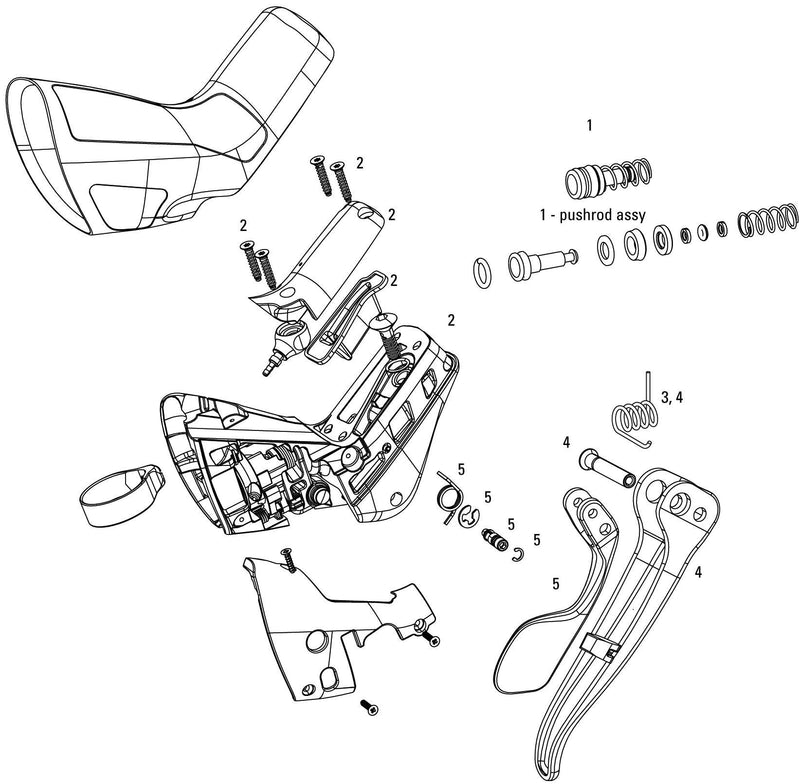 Load image into Gallery viewer, Sram schijfrem rival 22 rival 1 disc br. riv.22 1 hydr. 2-sp left 1800mm
