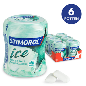 Stimorol ice intense mint bottle (6x80gr)