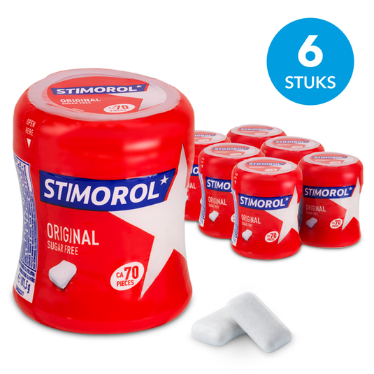 Stimorol original bottle (6x 80gr)