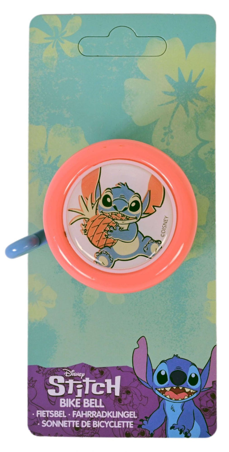 Load image into Gallery viewer, Stitch disney fietsbel - roze koraal blauw
