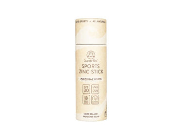 Suntribe zonnebrandstick - zinc - sport - spf 30 - original white
