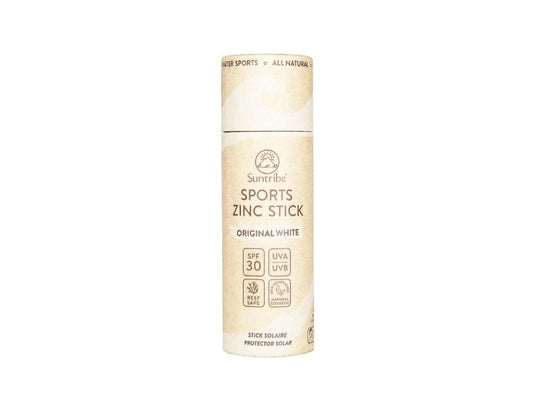 Suntribe zonnebrandstick - zinc - sport - spf 30 - original white