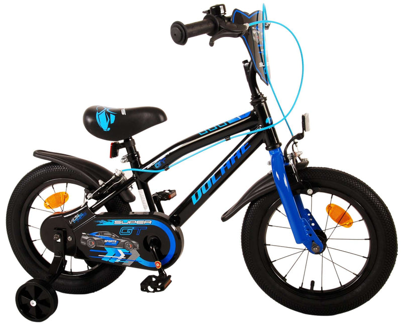 Load image into Gallery viewer, Volare Super GT Kinderfiets - Jongens - 14 inch - Blauw - Twee handremmen
