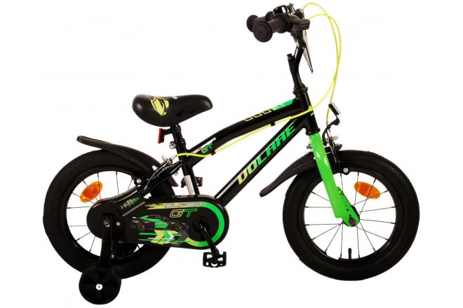 Load image into Gallery viewer, Volare Super GT Kinderfiets Jongens 14 inch Groen Twee handremmen
