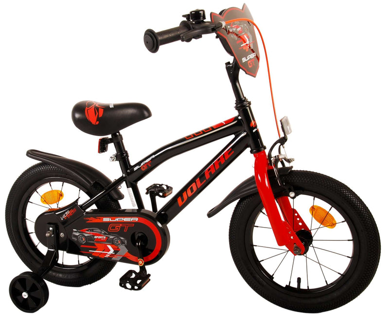 Load image into Gallery viewer, Volare Super GT Kinderfiets - Jongens - 14 inch - Rood
