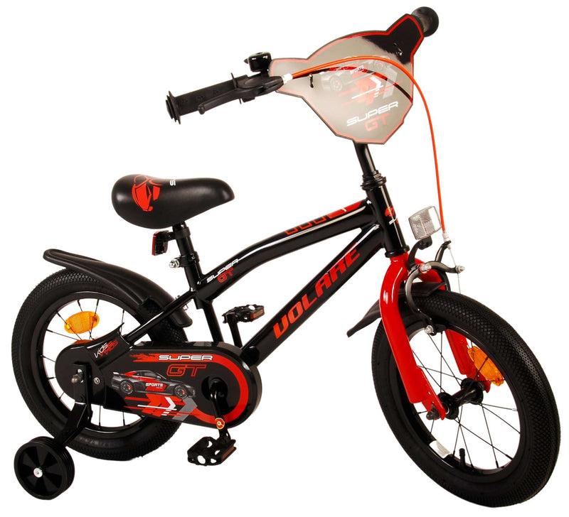 Load image into Gallery viewer, Volare Super GT Kinderfiets - Jongens - 14 inch - Rood
