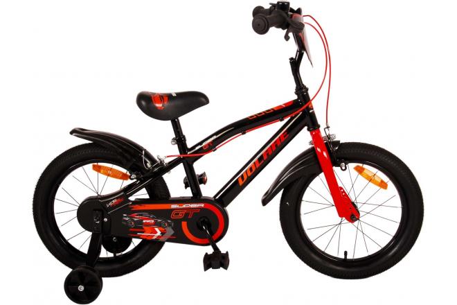 Load image into Gallery viewer, Volare Super GT Kinderfiets Jongens 16 inch Rood Twee handremmen

