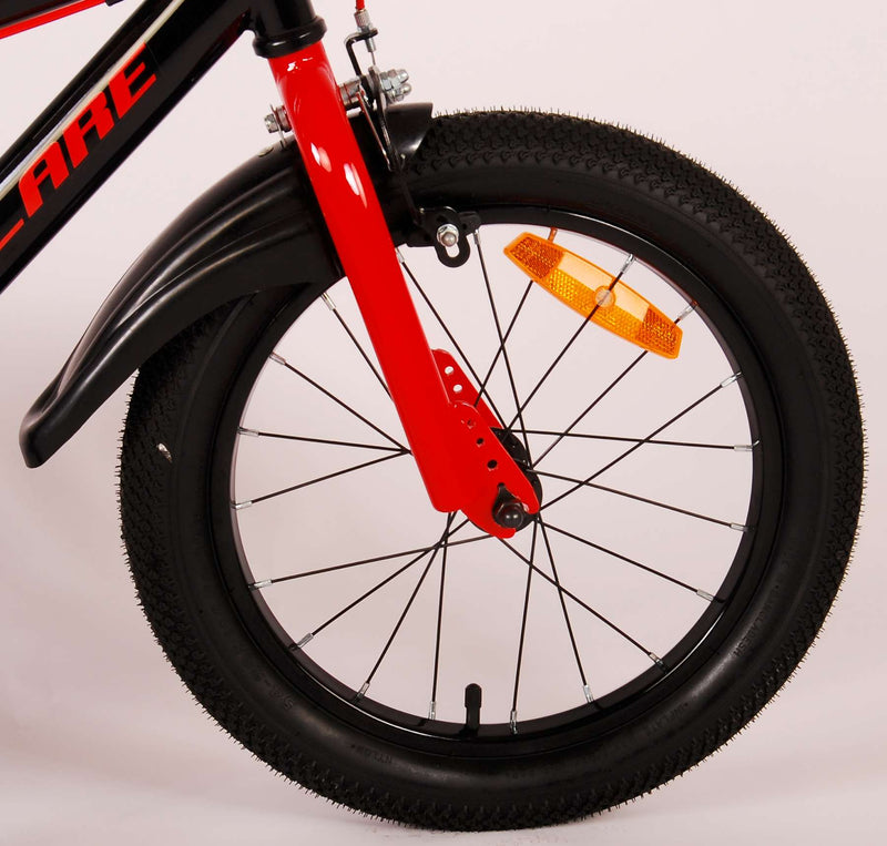 Load image into Gallery viewer, Volare Super GT Kinderfiets Jongens 16 inch Rood Twee handremmen
