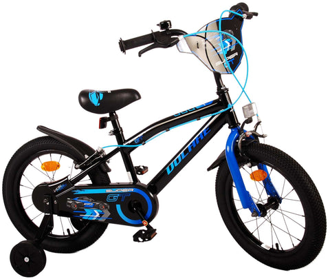 Volare Super GT Kinderfiets - Jongens - 16 inch - Blauw - Twee handremmen