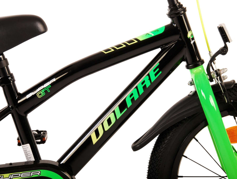 Load image into Gallery viewer, Volare Super GT Kinderfiets - Jongens - 16 inch - Groen
