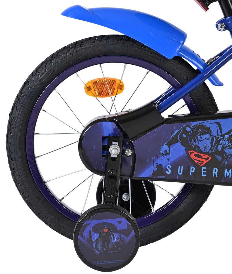 Load image into Gallery viewer, Superman kinderfiets - jongens - 16 inch - blauw
