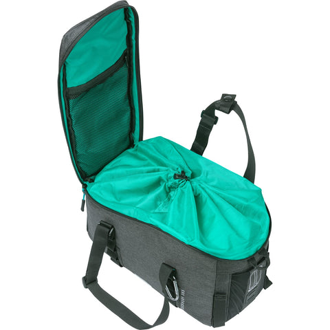 Basil Discovery 365D tas voor bagagedrager M 9L zwart melee