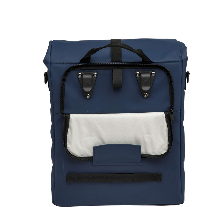 Afbeelding laden in galerijviewer, Newlooxs tas new looxs odense single | enkel | donkerblauw | 17,5l
