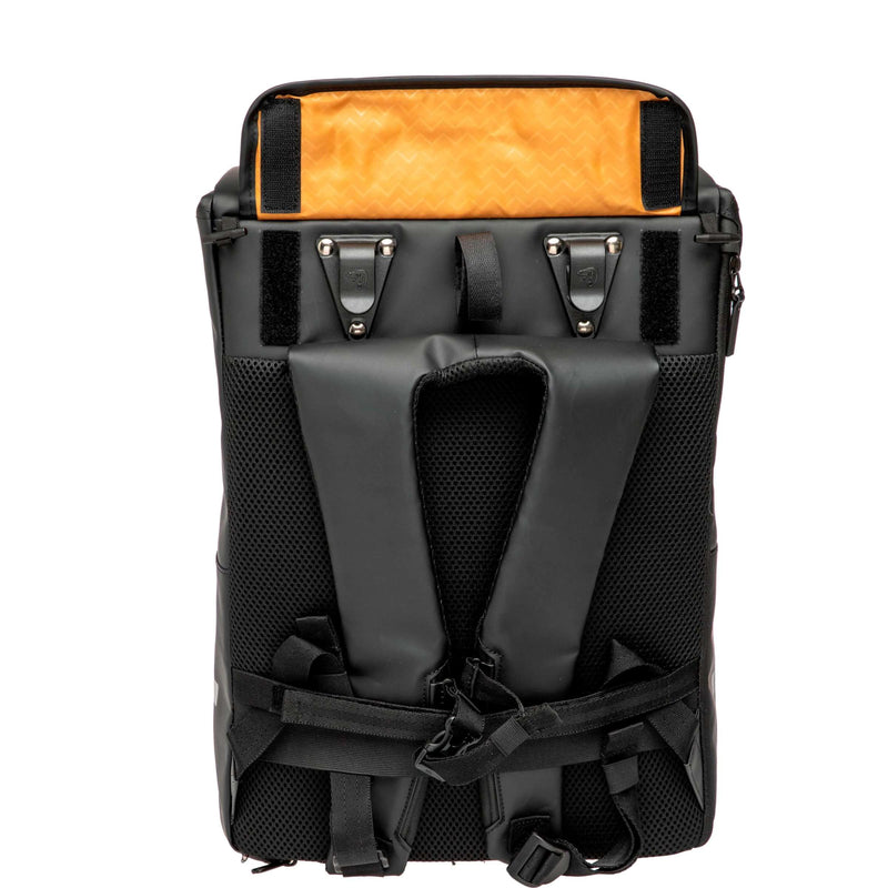 Load image into Gallery viewer, Odense Backpack - Stevige rugzak voor fiets - Zwart Groen
