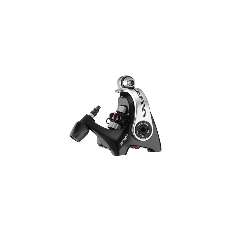 Load image into Gallery viewer, Trp md-c610 spyre remklauw mechanisch flatmount achter zwart zilver
