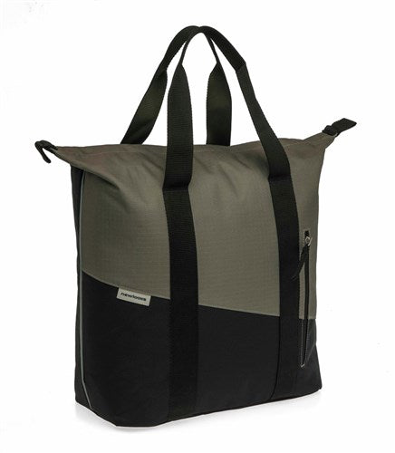 Load image into Gallery viewer, Burgers - new looxs tas new looxs kota shopper | oslo | zwart groen | 24l
