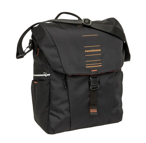 Load image into Gallery viewer, Newlooxs tas new looxs vigo enkel | zwart oranje | 20l
