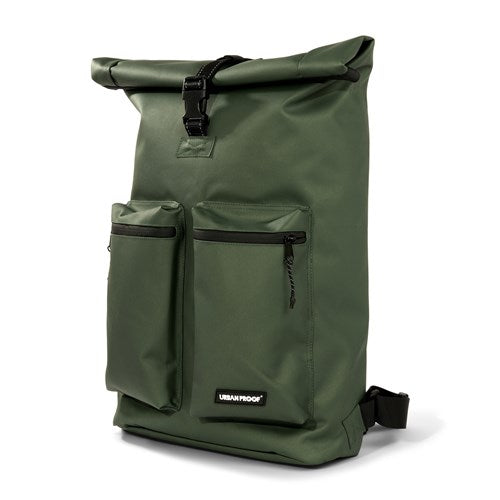 Afbeelding laden in galerijviewer, Dutchperfect urban proof backpack rolltop forest green - recycled
